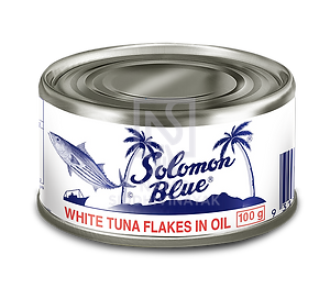 solomon blue white tuna flakes 160gm