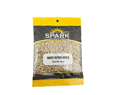 Spark White Pepper Whole 50gm