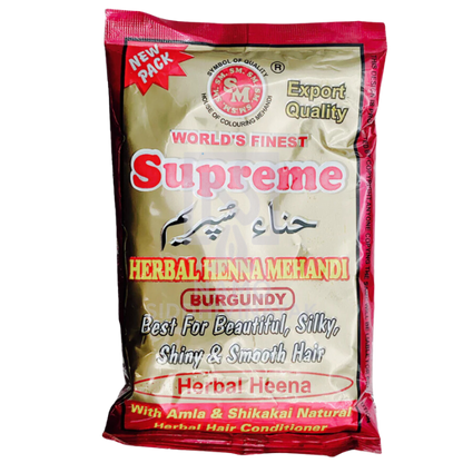 supreme henna burgundy 150gm