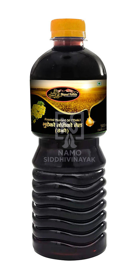 Theki roasted mustard oil 1lt
