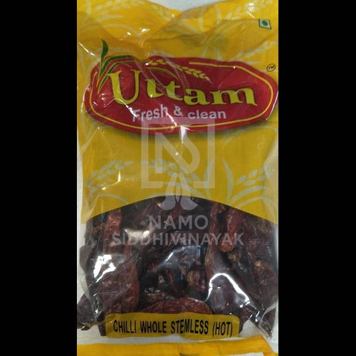 Uttam Chilli Whole Stemless 100gm