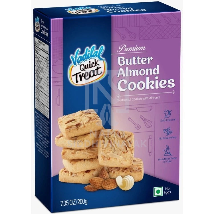 Vadilal Butter Amond Cookies 200gm