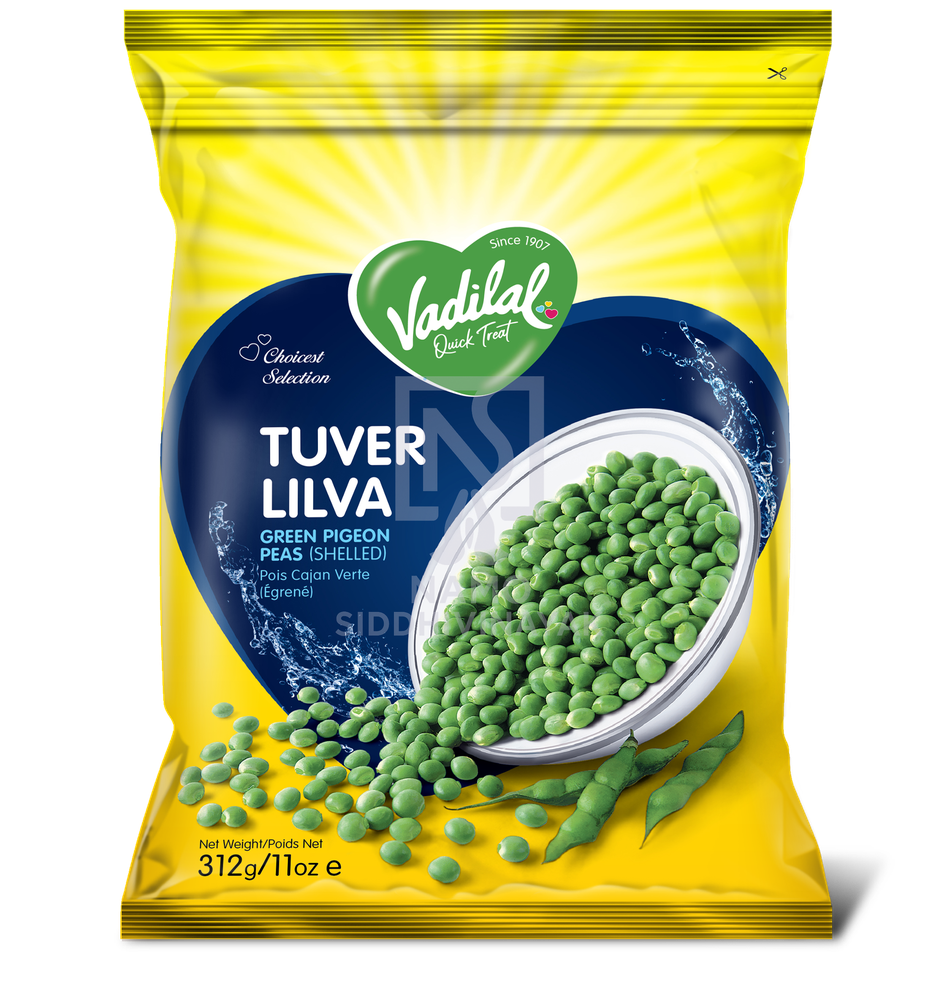 vadilal Tuver Lilva 312gm