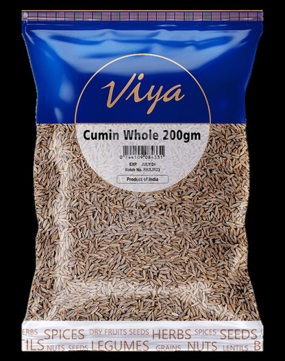Viya Cumin Whole 200gm