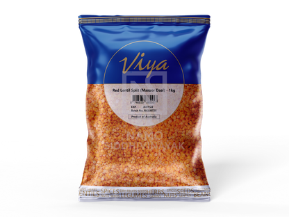 viya red lentils split 1kg