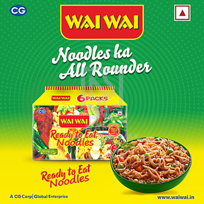 wai wai chicken noodles 6pcs