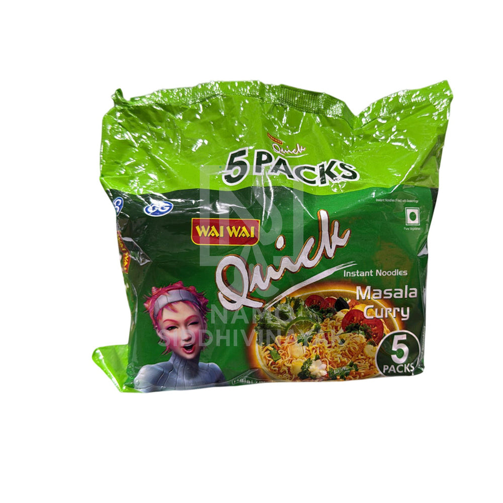 wai wai masala curry noodles 375gm